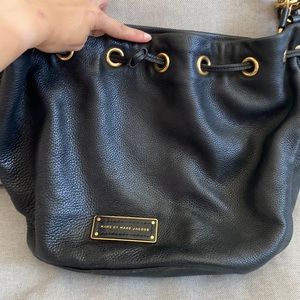 Marc by Marc Jacobs black bucket bag